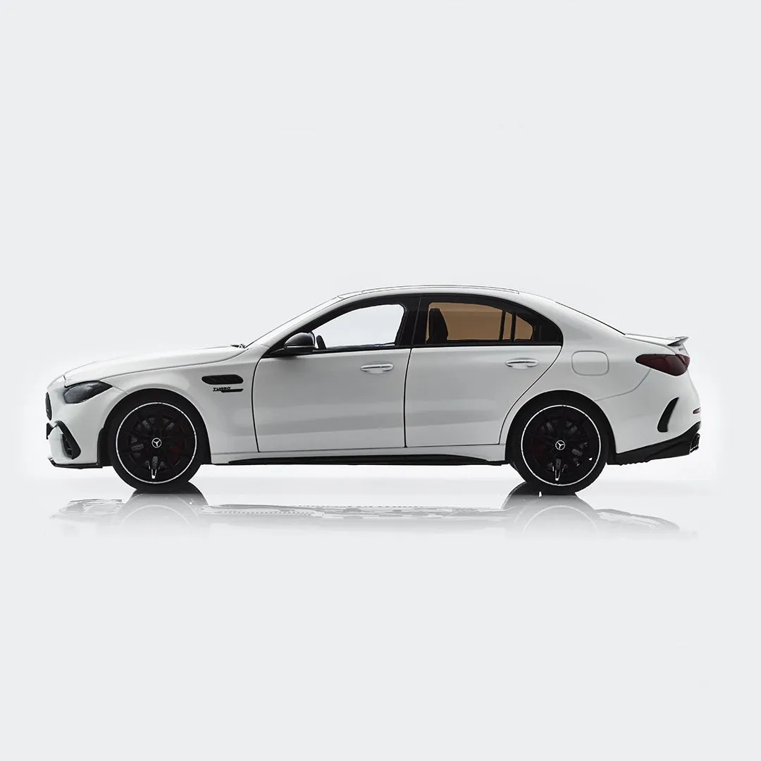 NZG Mercedes-AMG C 63 S miniature 1/18 blanc opalithe