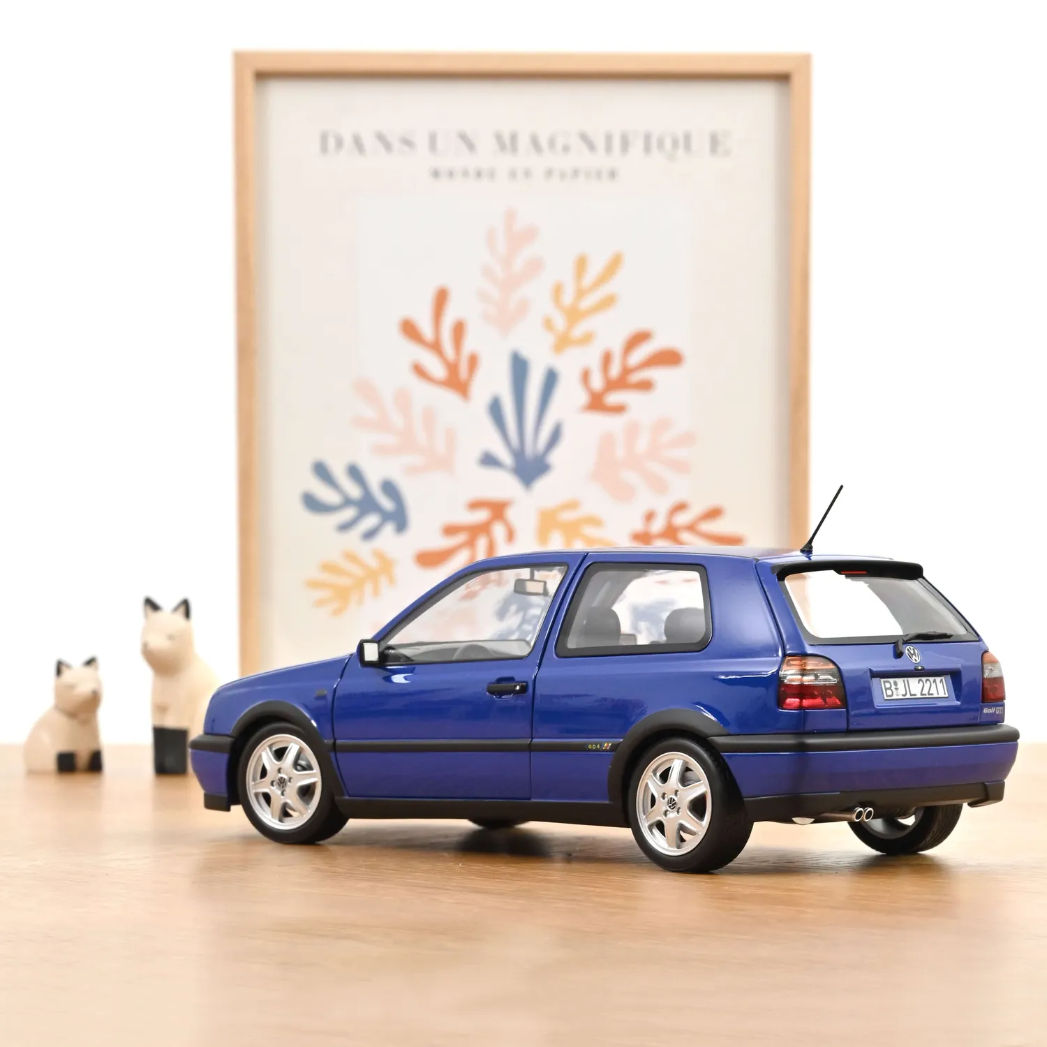 Norev VW Golf GTI Color Concept 1994 miniature 1/18 bleu jazz