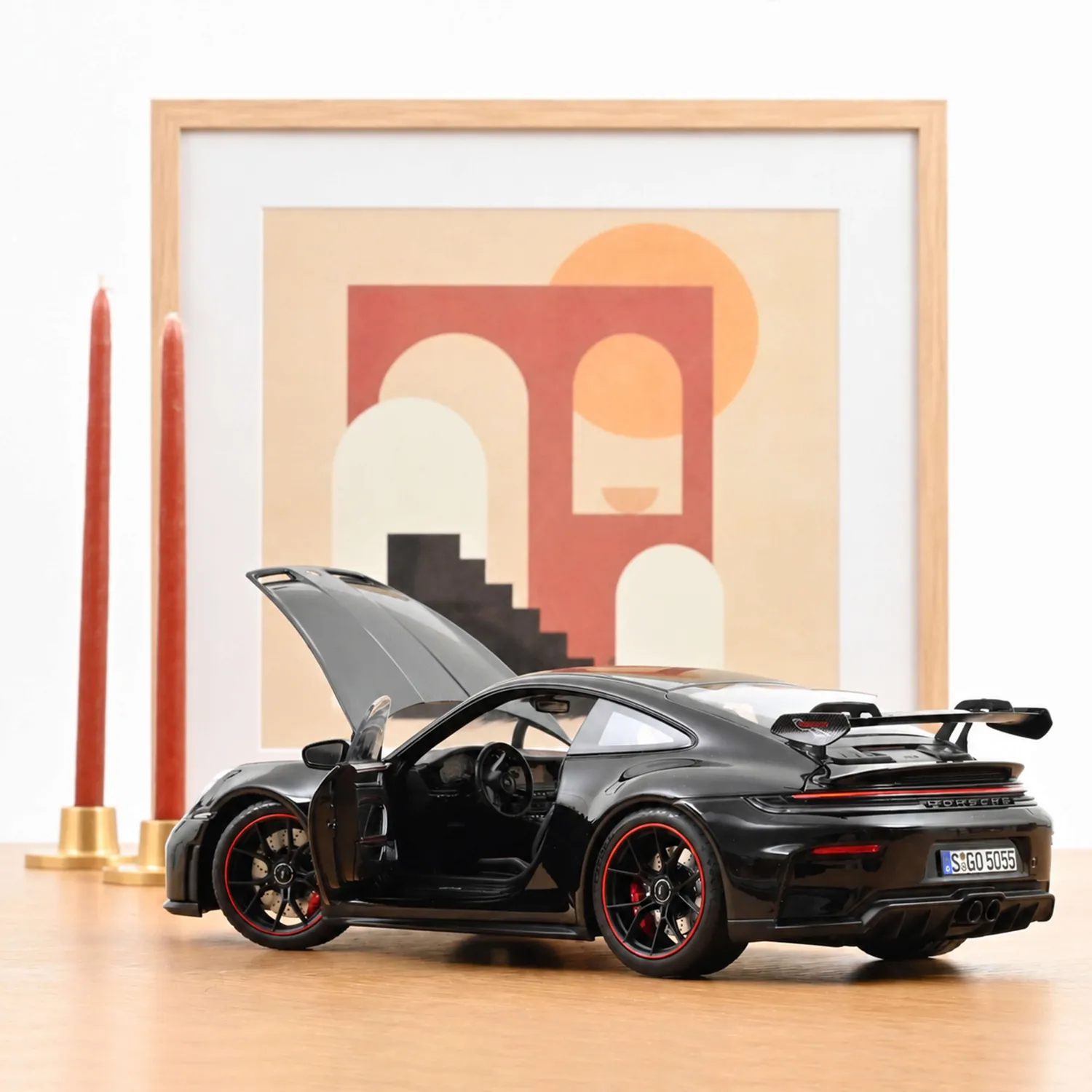 Norev Porsche 911 GT3 2025 miniature 1/18 noir 300pcs