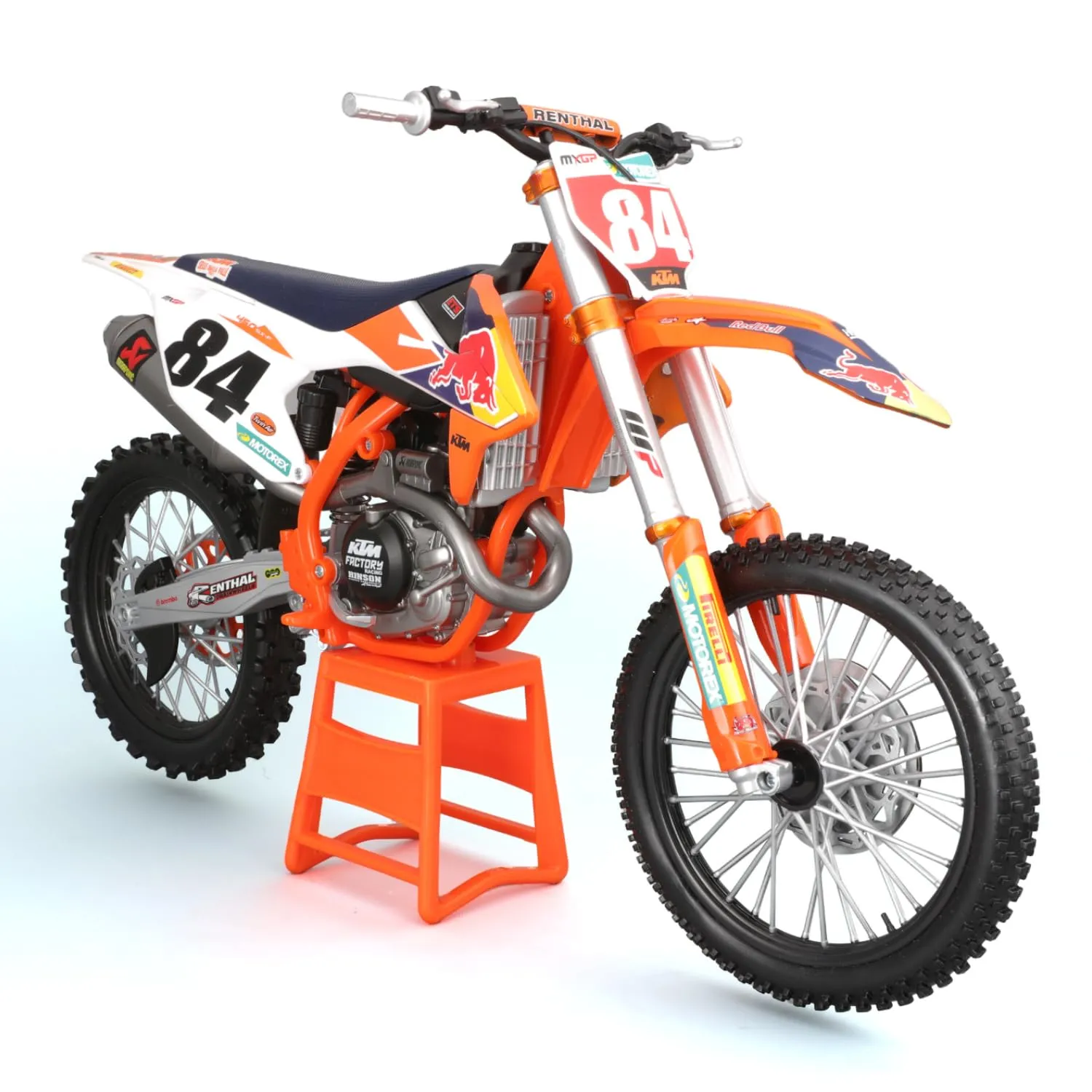 Maisto SX450 Red Bull KTM Supercross moto 1:6 métal