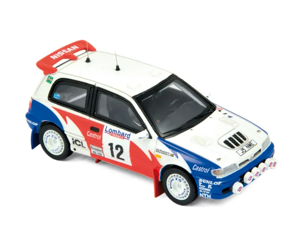 Norev Nissan Pulsar GTI-R 1992 miniature 1/43 rallye RAC 12