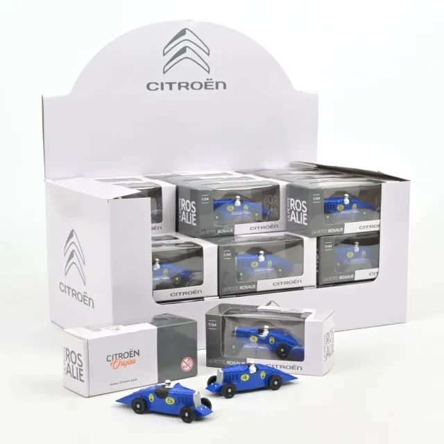 Norev Citroën Petite Rosalie 1933 miniature 1/64 bleue 36 pièces