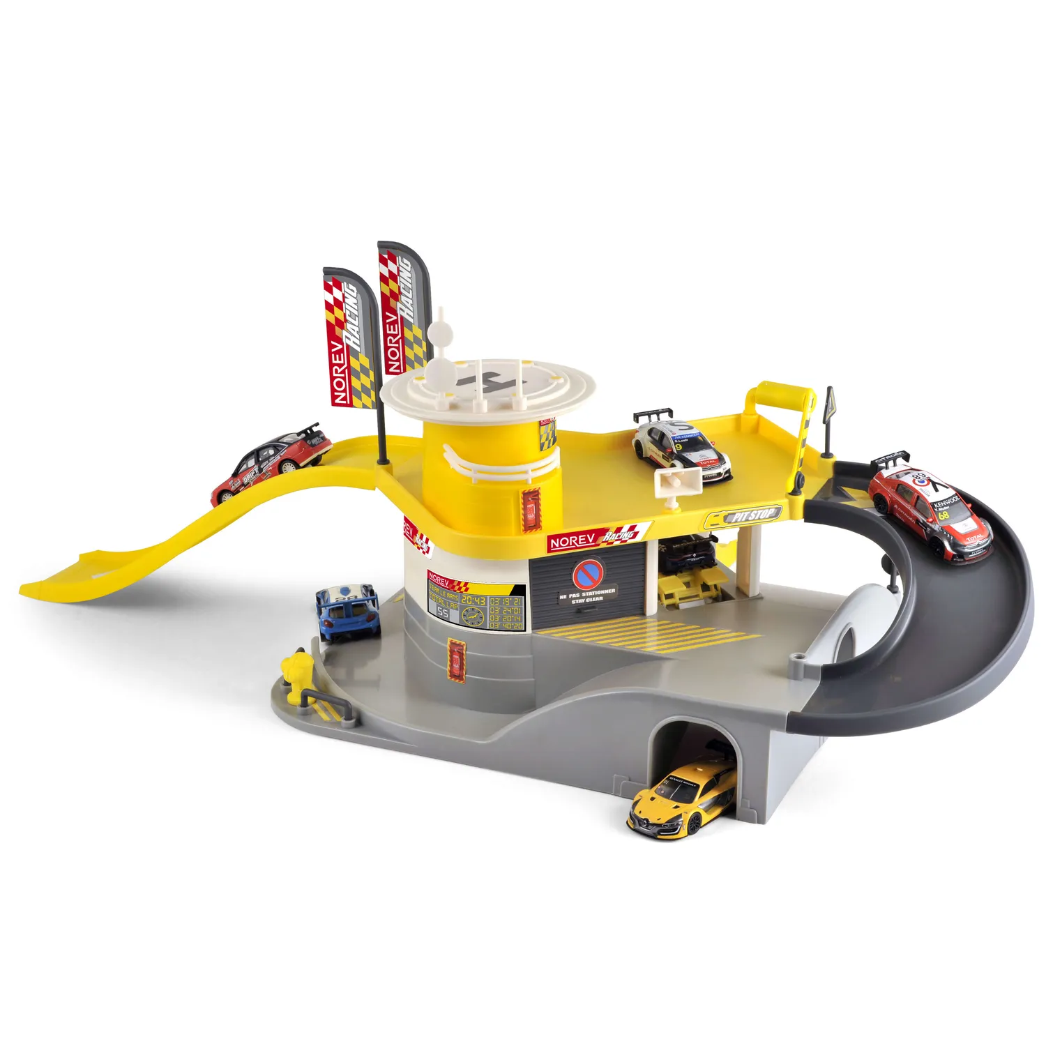Norev Garage Racing jouet + 1 voiture