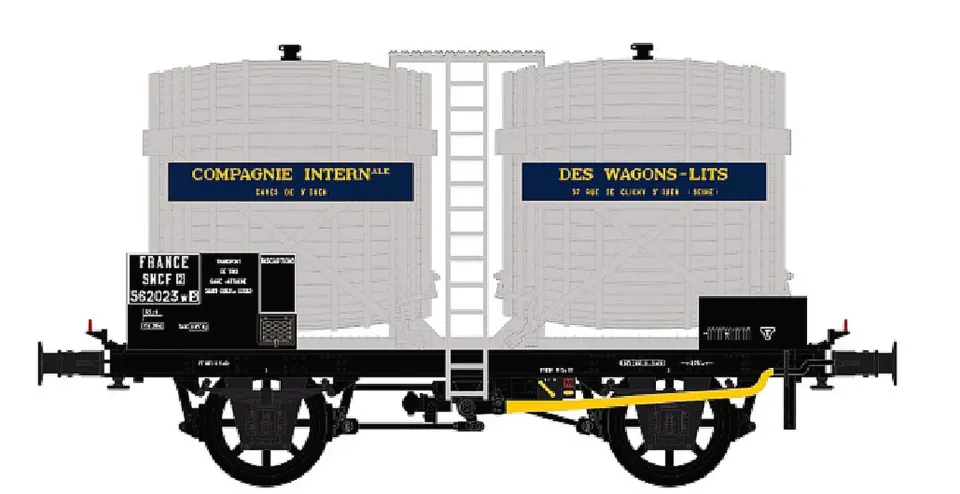MINIS OCEM SNCF/CIWL Ep.IIIa wagon vin N