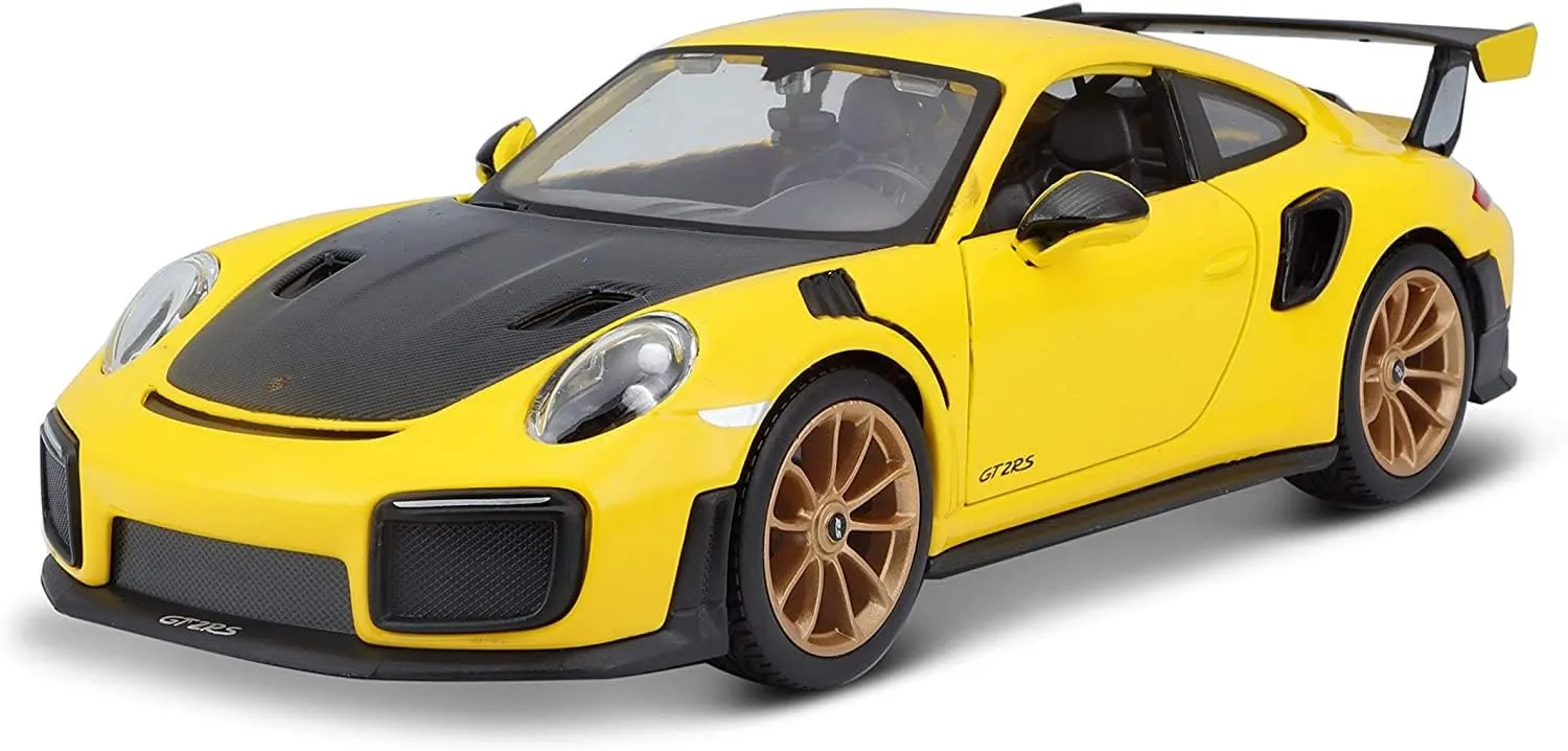 Bburago Porsche 911 GT2 RS miniature 1/24 portes ouvrantes