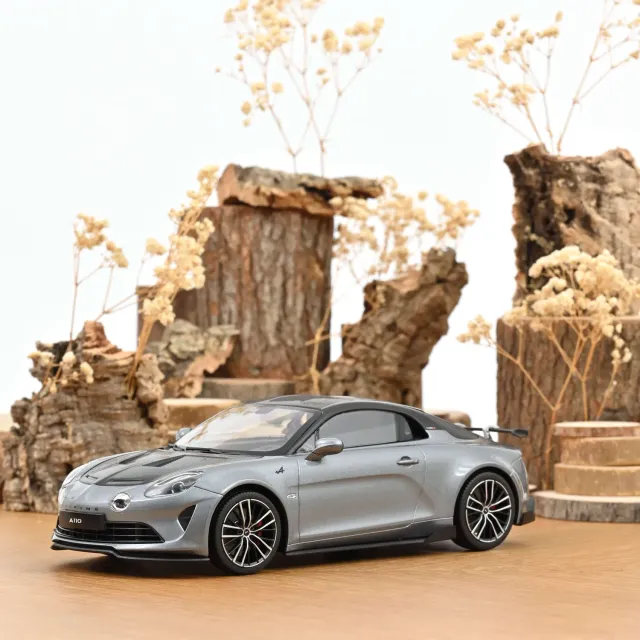 Norev Alpine A110 R Turini 2025 miniature 1/18 gris tonnerre