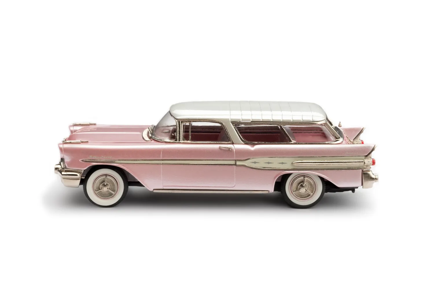 Brooklin 1957 Pontiac Safari break miniature rose