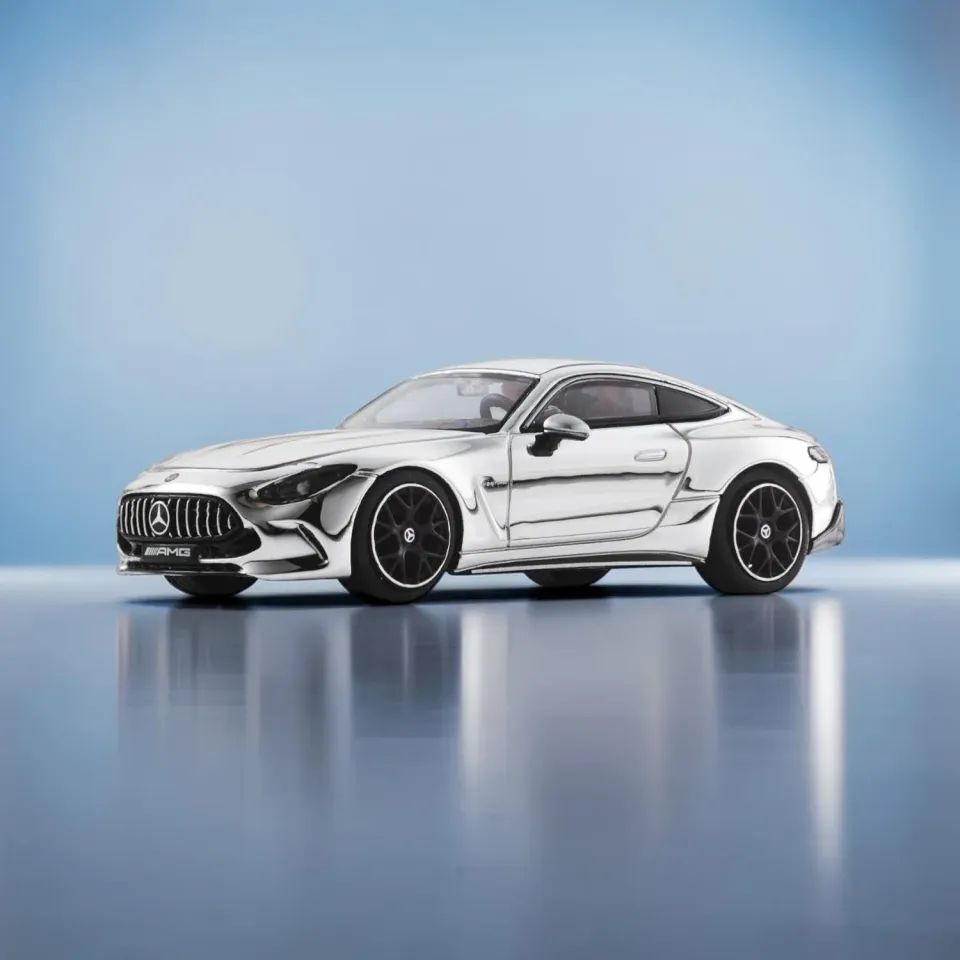 NZG Mercedes-AMG GT 63 Special Edition miniature 1/64 chromé