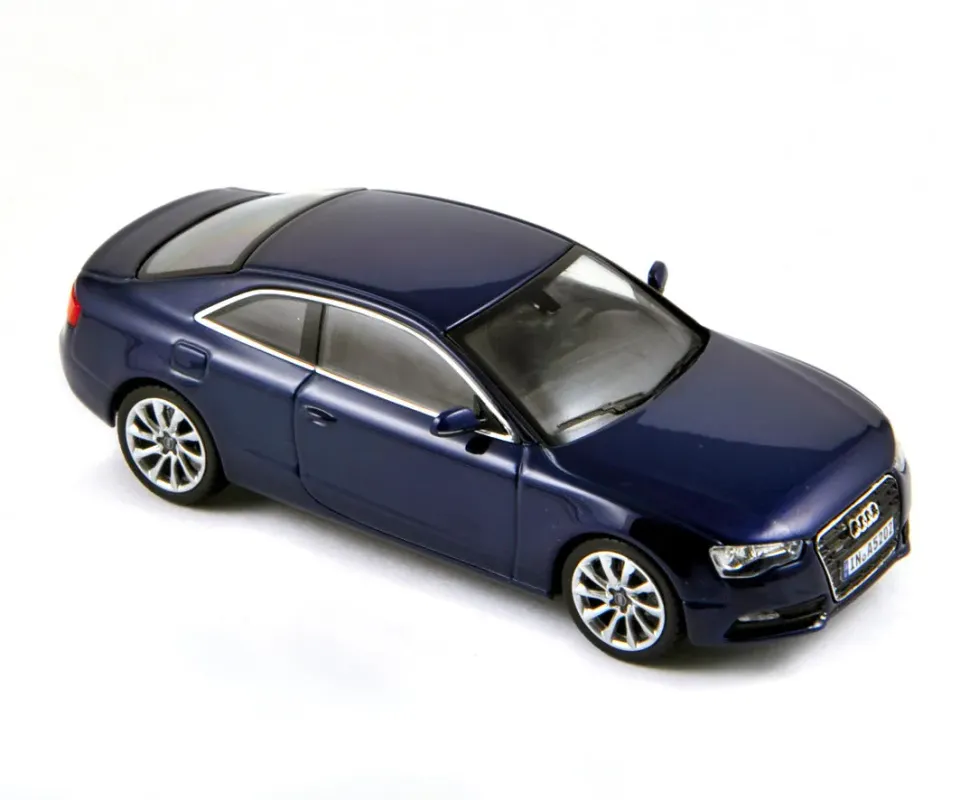 Norev Audi A5 Coupé 2012 miniature 1/43 bleu métallisé