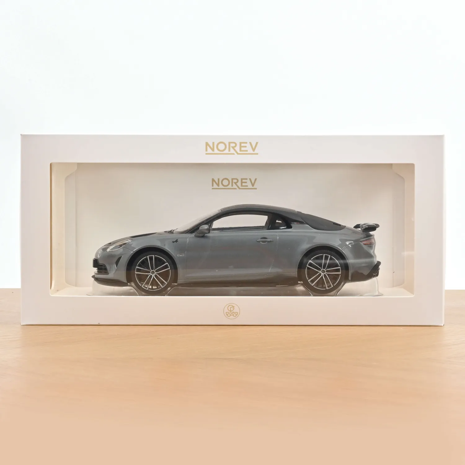 Norev Alpine A110 R Turini 2025 miniature 1/18 gris tonnerre