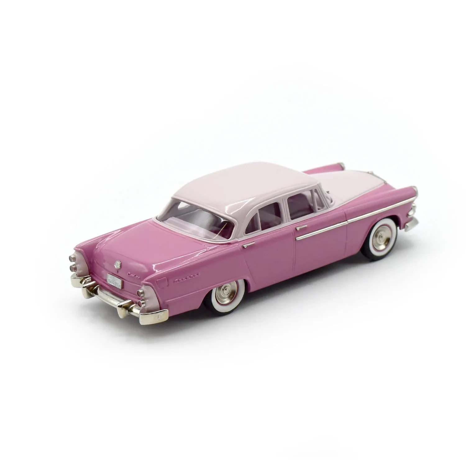 Brooklin 1955 Dodge Coronet Sedan Pink miniature rose