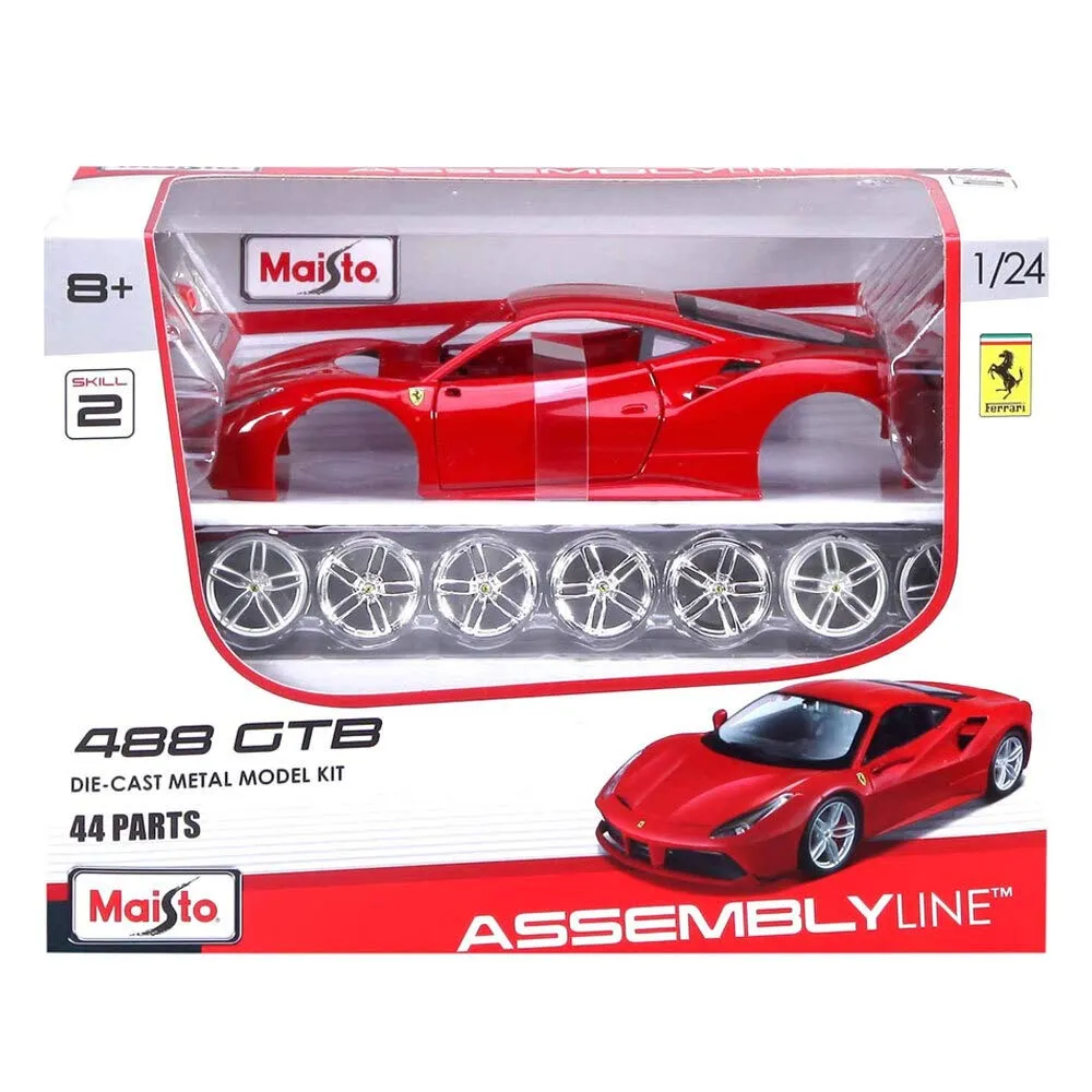 Maisto M39131 Ferrari 488 GTB maquette kit 1:24