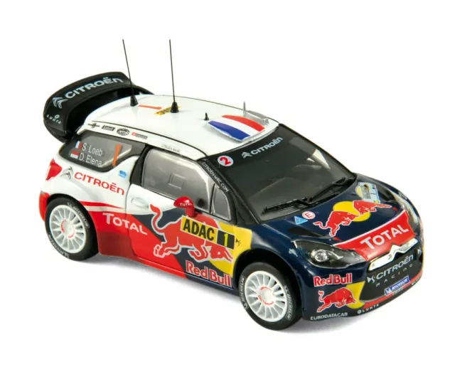 Norev Citroën DS3 WRC 2012 miniature 1/43 Loeb n°1
