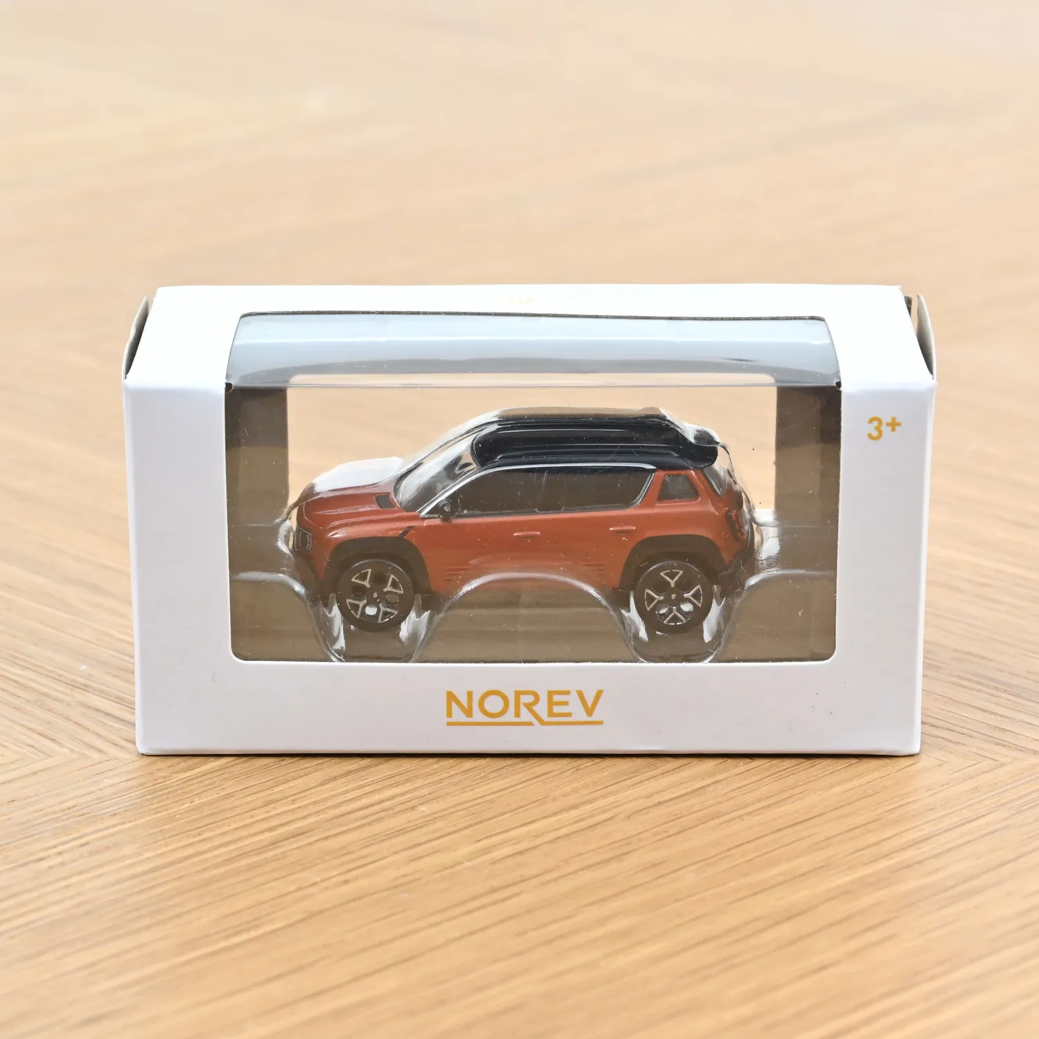 Norev Renault 4 E-Tech miniature 1/64 Terracotta