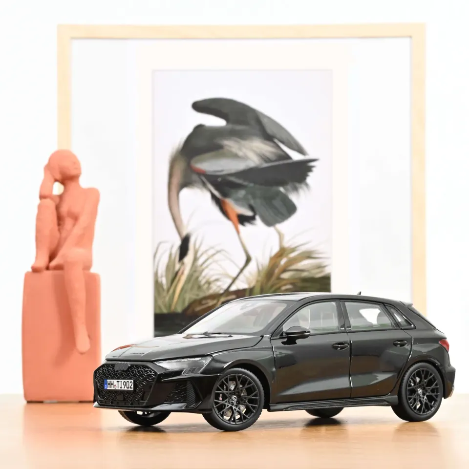 Norev Audi RS 3 Sportback 2025 miniature 1/18 noir mythe