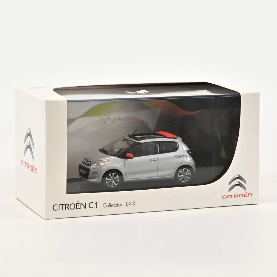 Norev Citroën C1 2014 miniature 1/43 gris gallium