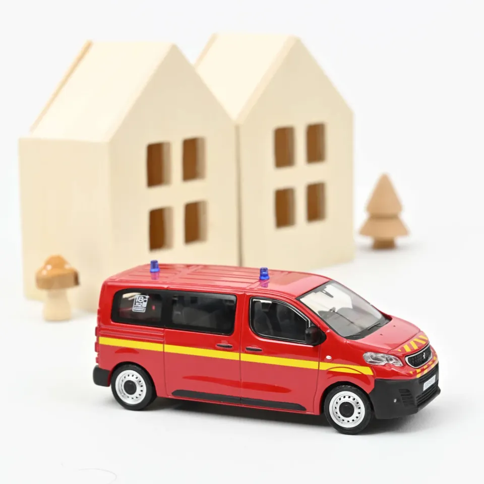 Norev Peugeot Expert 2016 miniature 1/43 pompiers