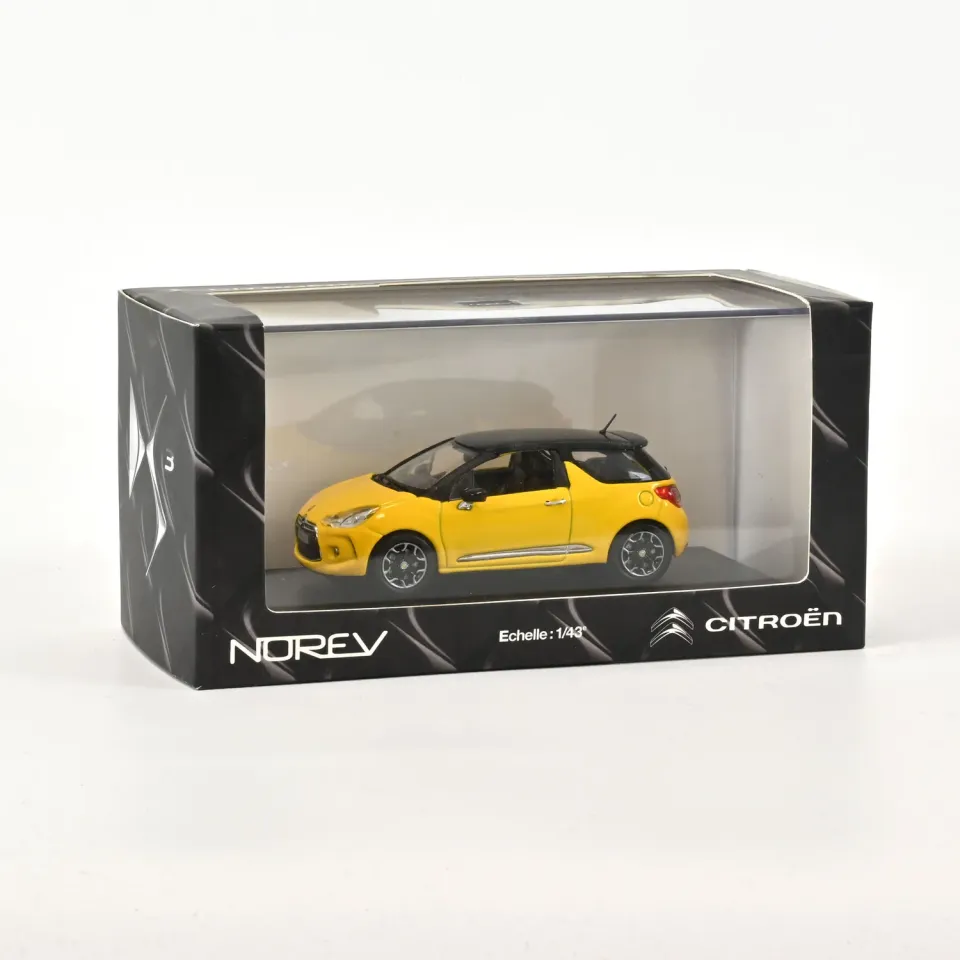 Norev Citroën DS3 voiture miniature 1/43 jaune