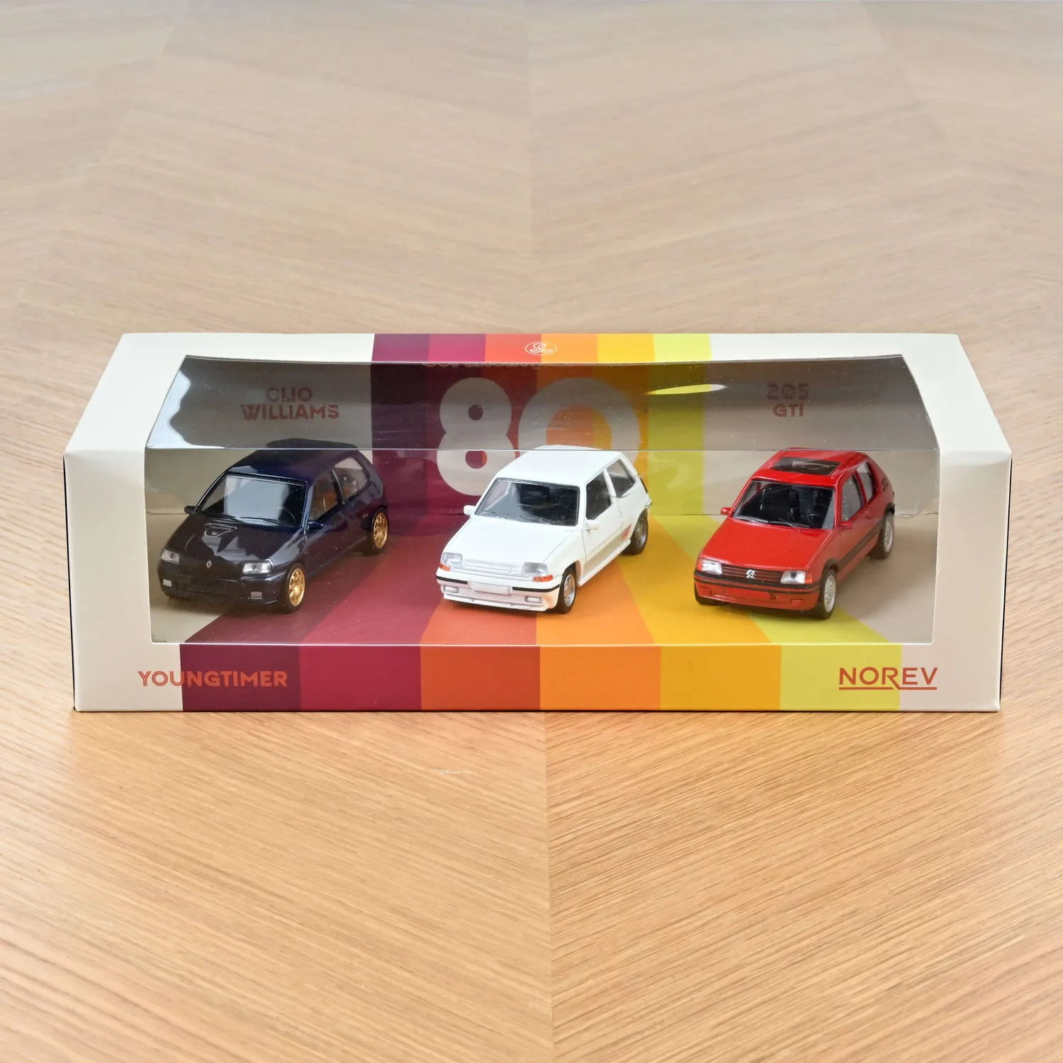 Norev Jet-car Coffret Youngtimers 3 voitures miniature 1/43 françaises