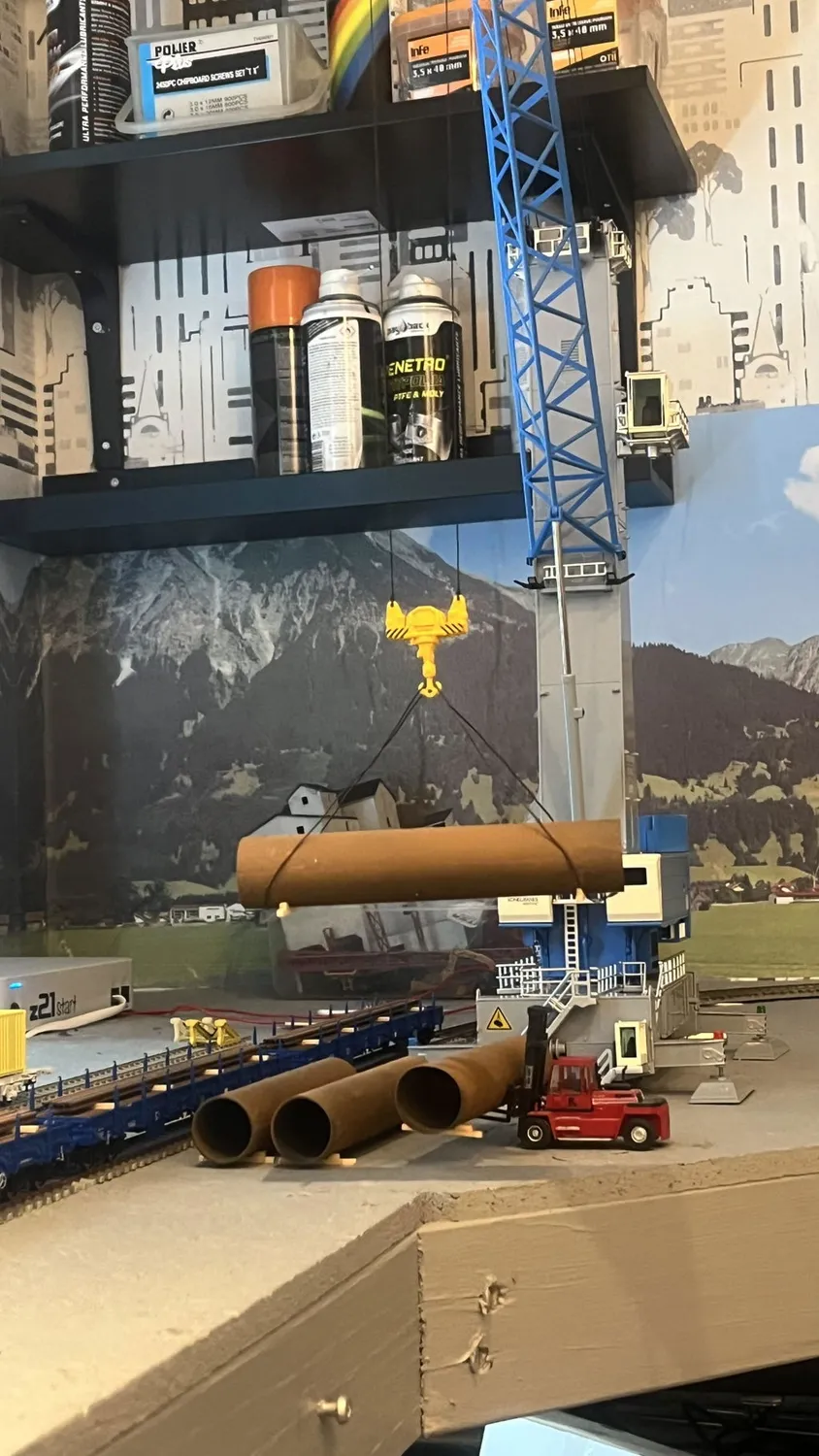 NZG Konecranes Gottwald ESP.8 G6 grue miniature 1:87 métal