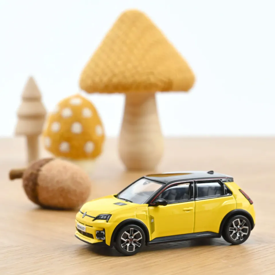 Norev Renault 5 E-Tech 2024 miniature 1/43 Jaune Pop électrique