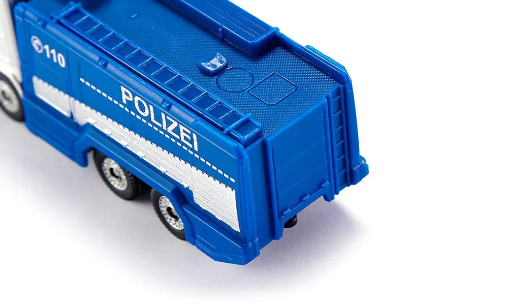 SIKU Super 1079 canon à eau miniature police bleu