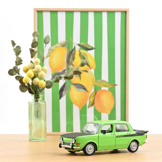 Norev Simca 1000 Rallye 2 1976 miniature 1/18 verte Racing