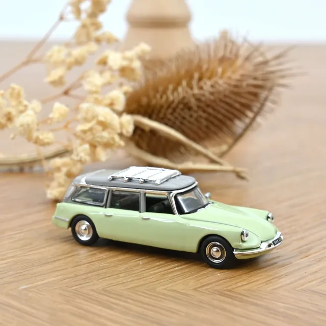 Norev Citroën ID Break 1961 voiture miniature 1/87 absinthe