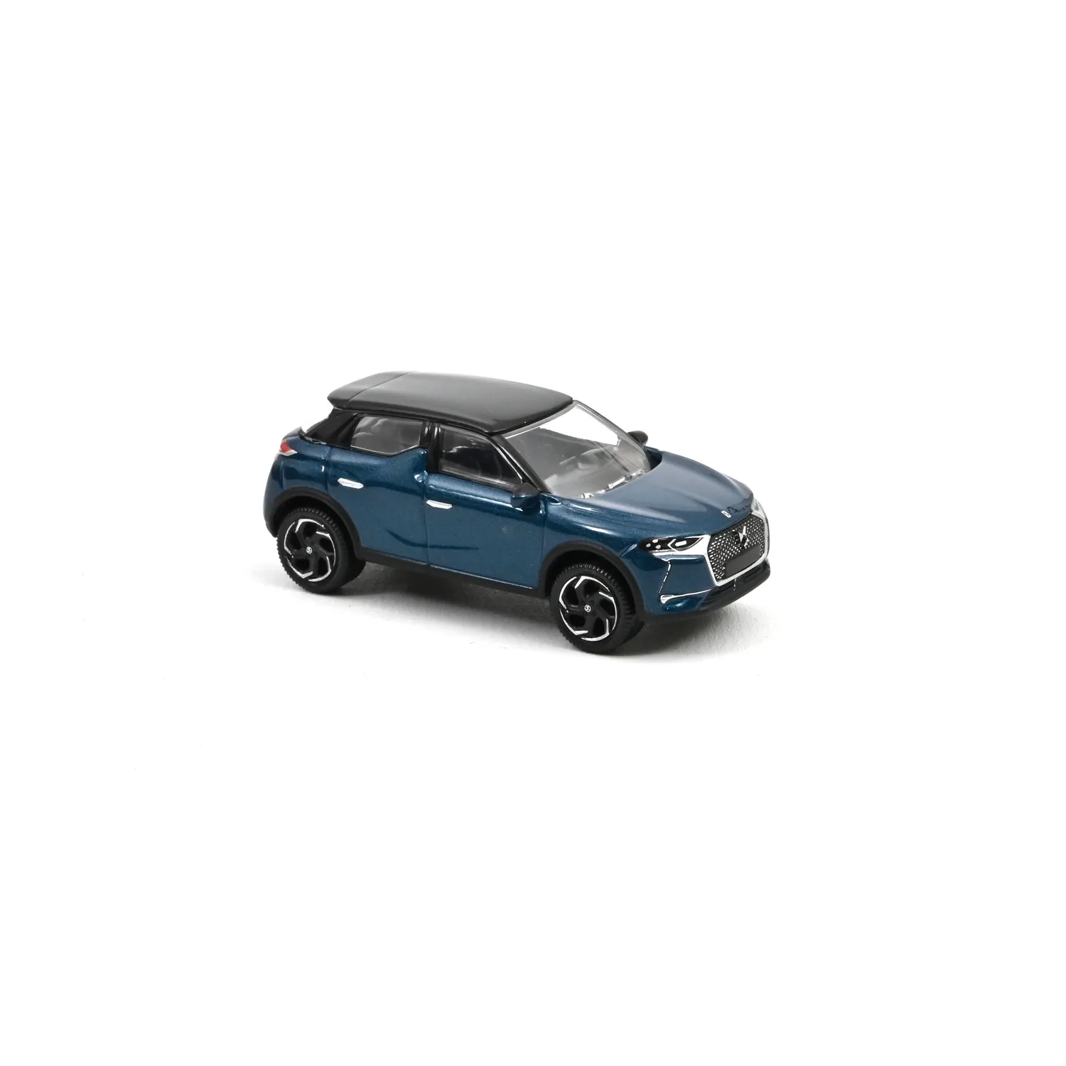 Norev DS 3 Crossback voiture miniature 1/64 bleu