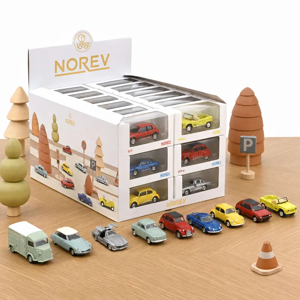 Norev Classic Assortiment voiture miniature 1/64 display 36 pcs