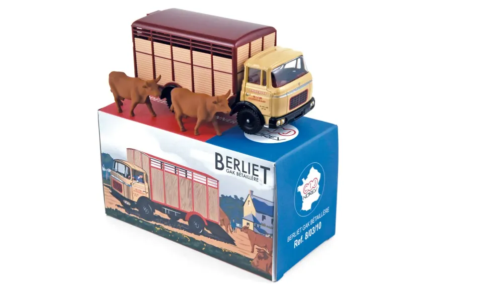 Norev Berliet GAK miniature 1/43 transport bétail