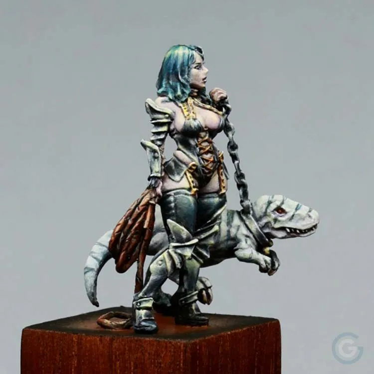 Graphigaut Studio DominaTrex 35mm figurine résine non peinte