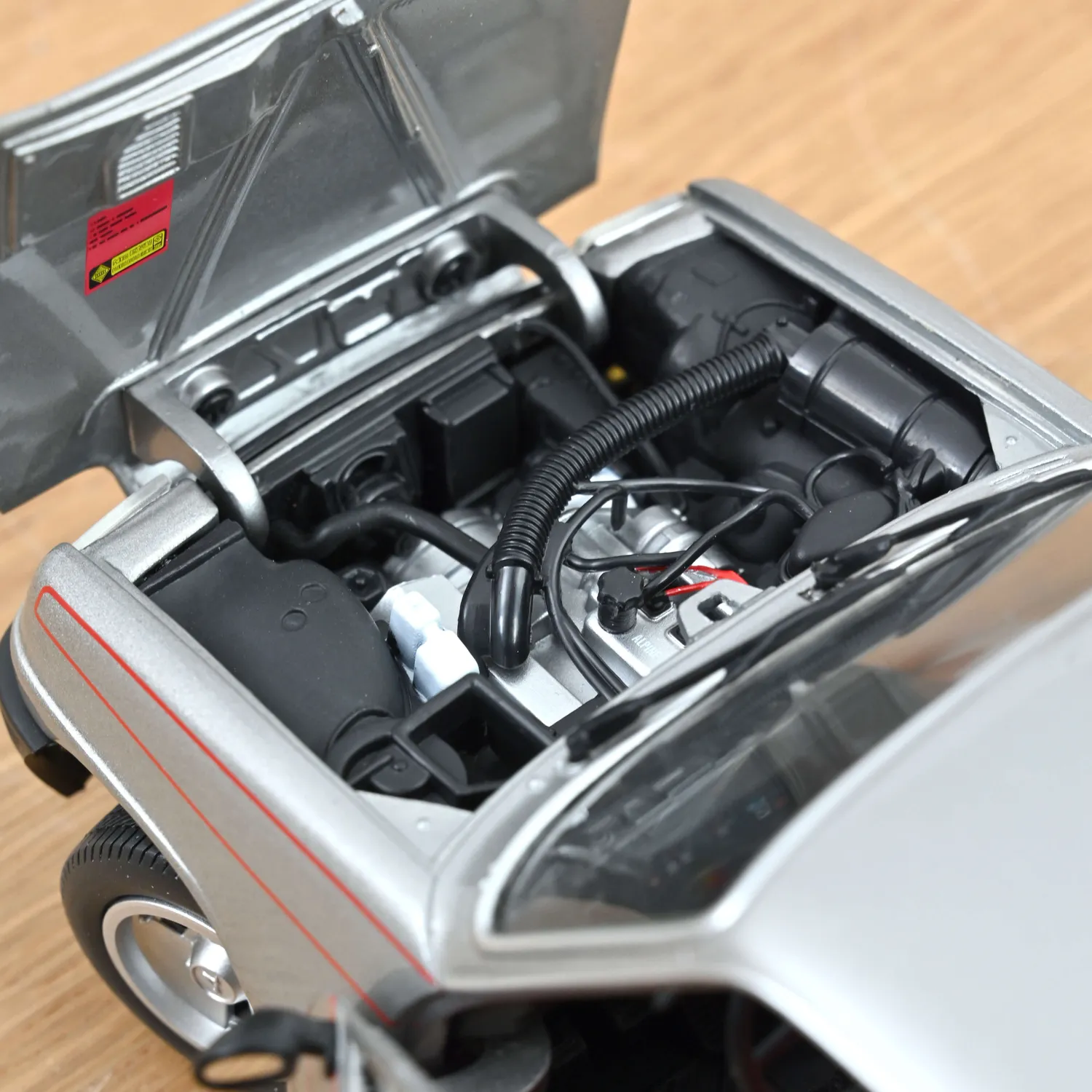 Norev Renault 5 Alpine 1978 miniature 1/18 argent