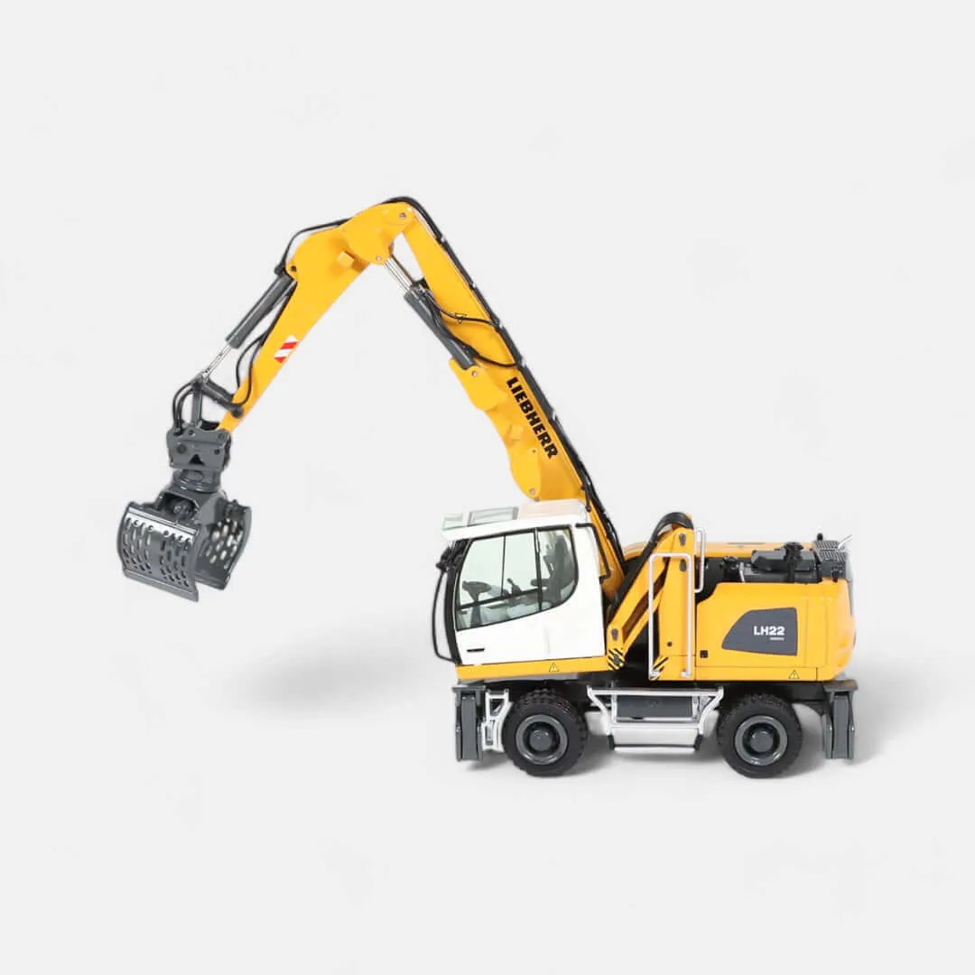 NZG Liebherr LH22 pelle manutention miniature 1:50