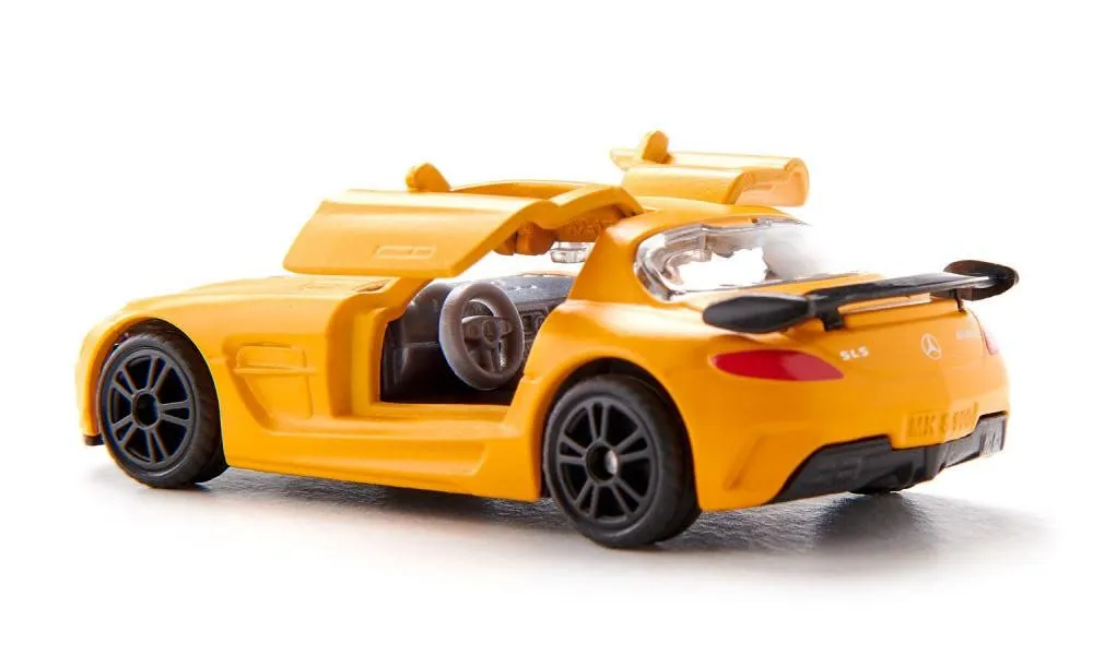 SIKU Super 1542 Mercedes SLS AMG voiture miniature orange portes papillon