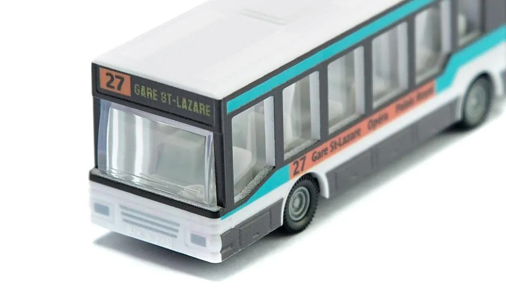 SIKU Super 1617 bus articulé blanc turquoise 16 cm