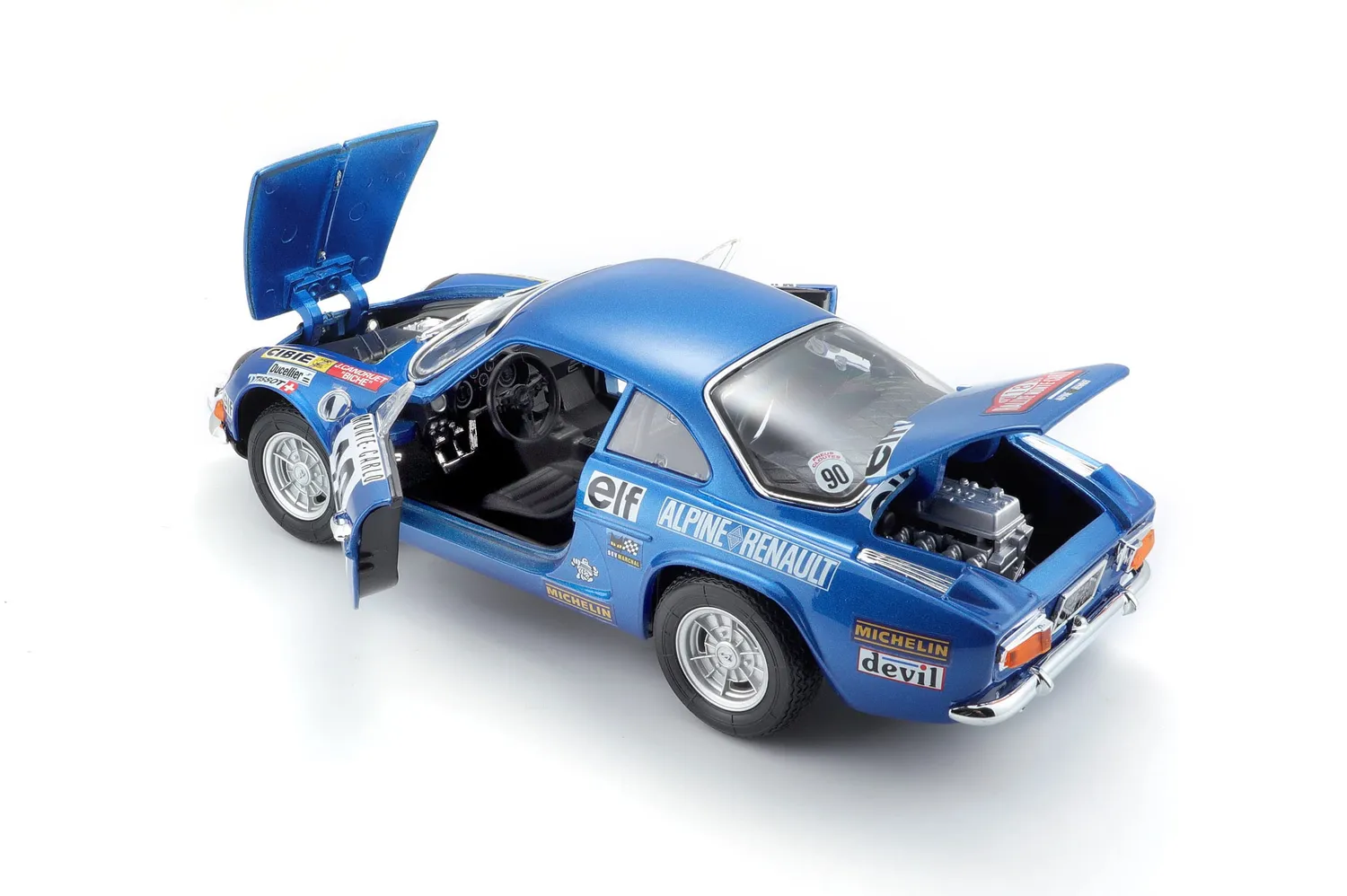 Maisto Alpine Renault 1600 S Monte Carlo voiture miniature 1/18