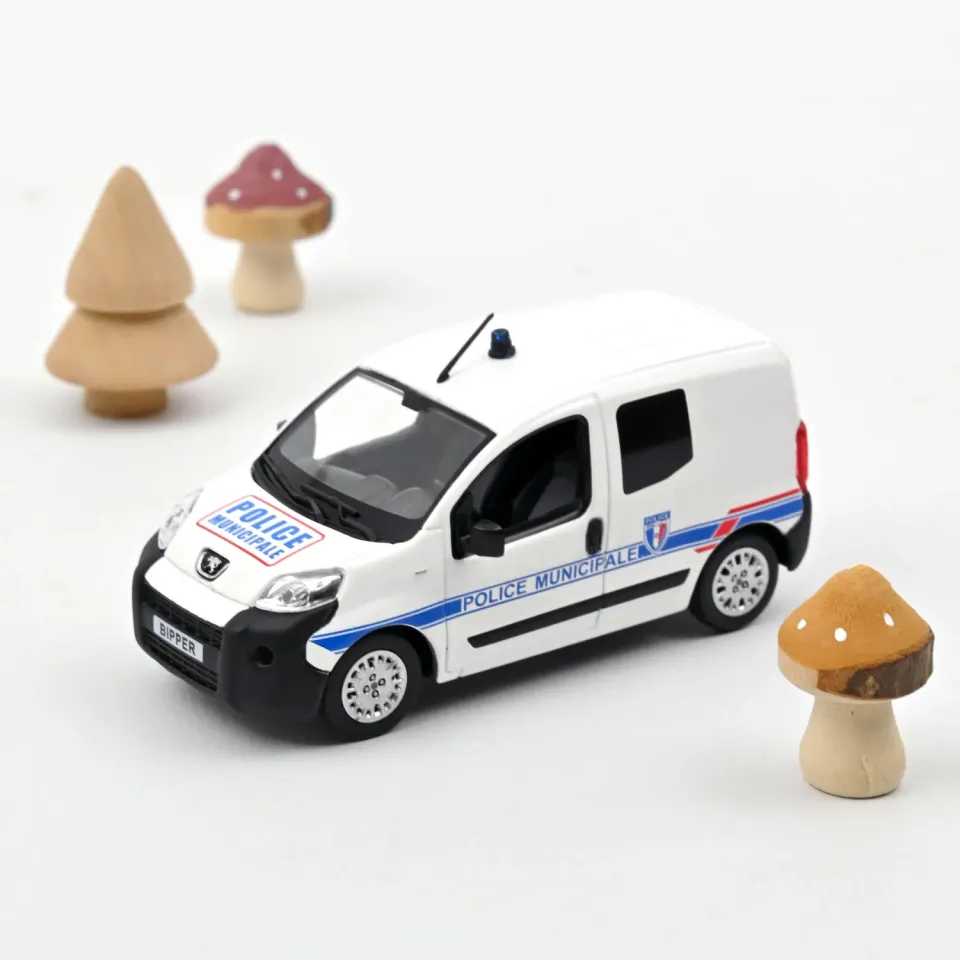 Norev Peugeot Bipper 2009 voiture miniature 1/43 police municipale