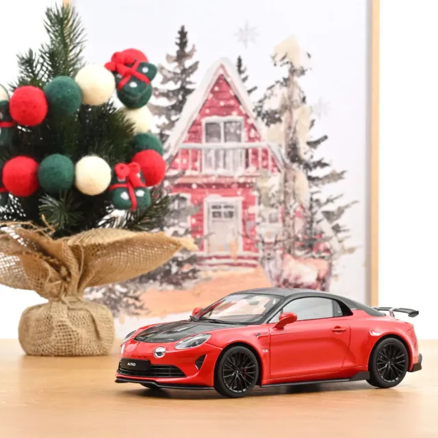 Norev Alpine A110 R Turini 2025 miniature 1/18 rouge