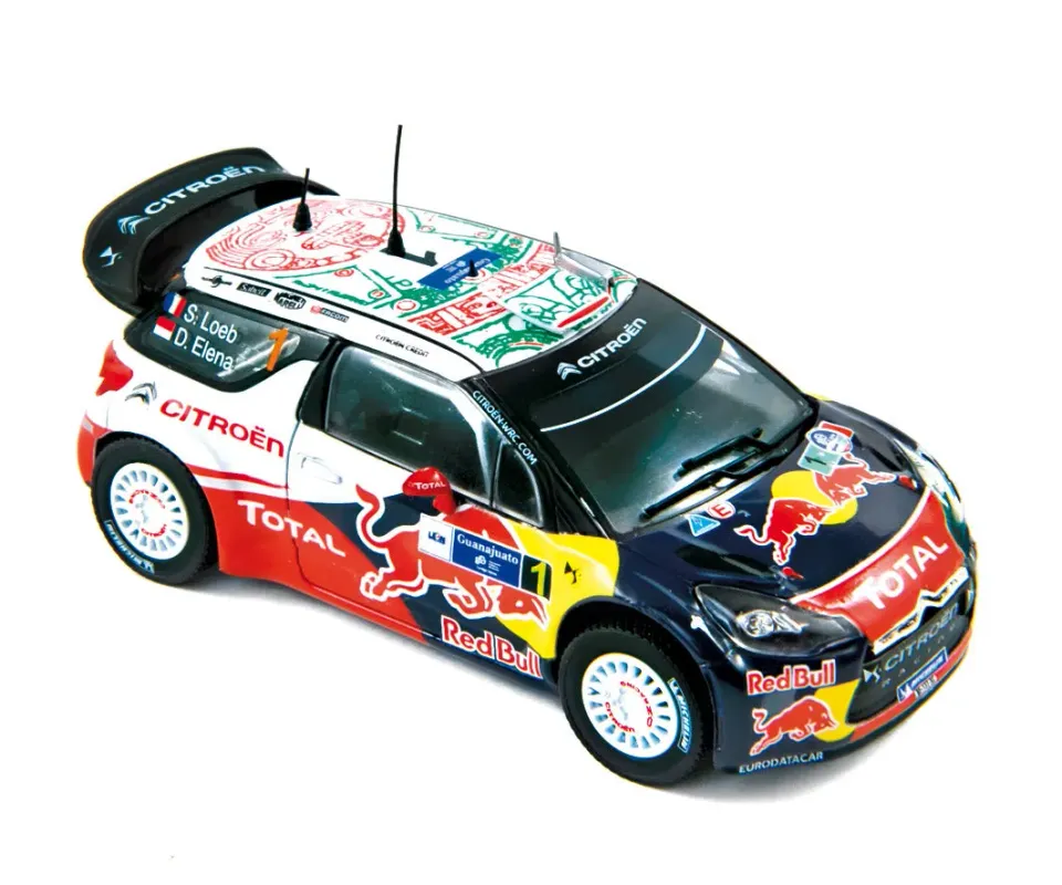Norev Citroën DS3 WRC Mexique 2011 voiture miniature 1/43 Loeb