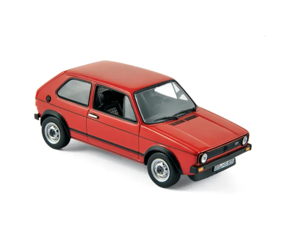Norev VW Golf GTI 1976 miniature 1/43 rouge