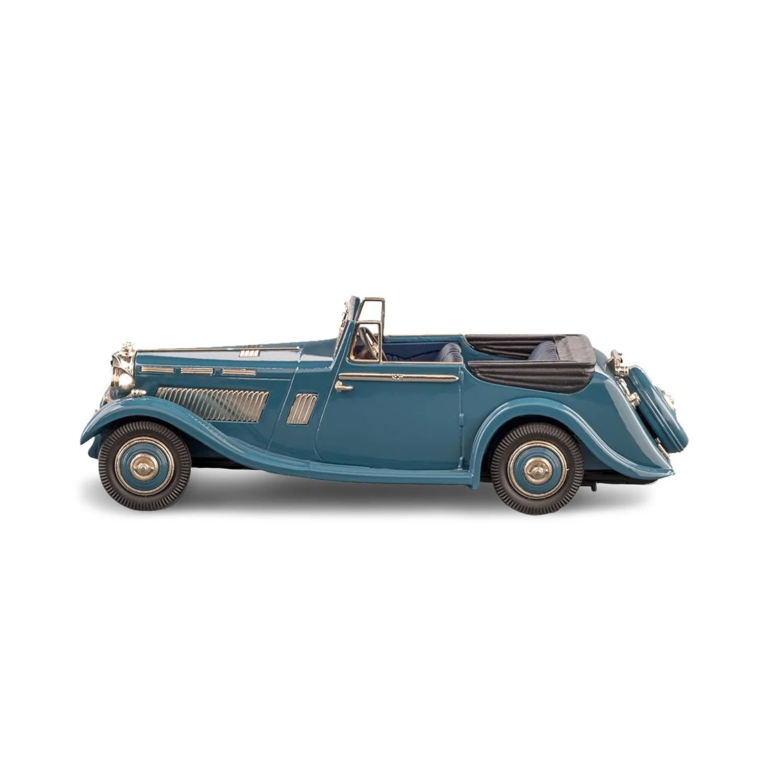Lansdowne 1935 Brough Superior 8 DHC miniature bleue