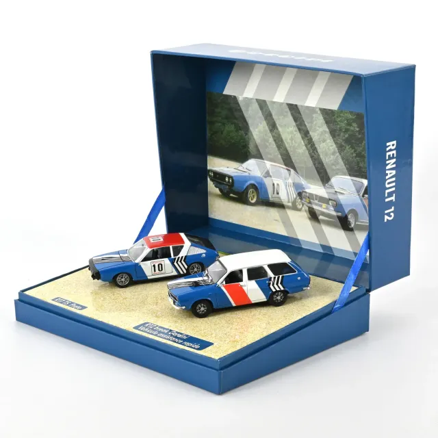 Norev Coffret Renault Sport Rallye R17 miniature 1/43 rallye
