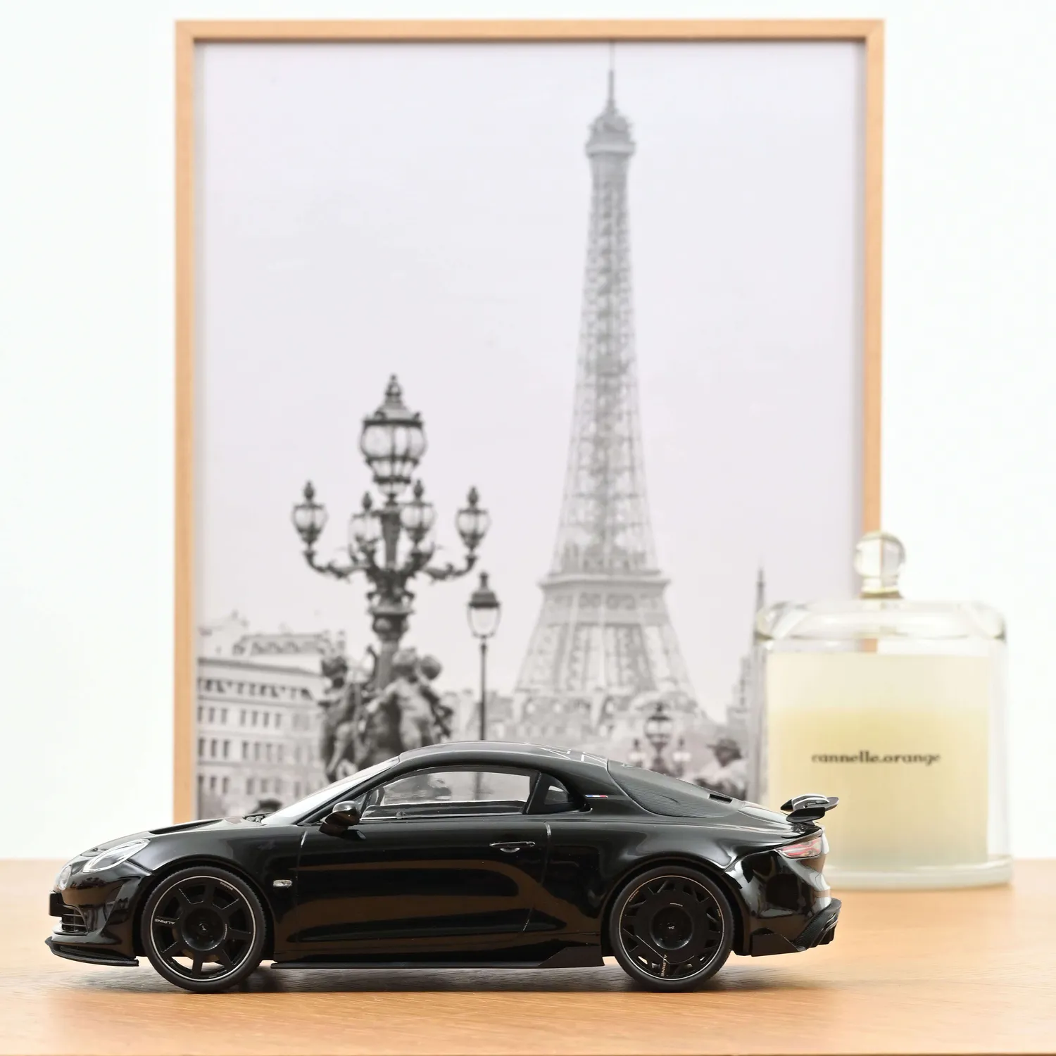 Norev Alpine A110 R French Signature miniature 1/18 noir 110pcs