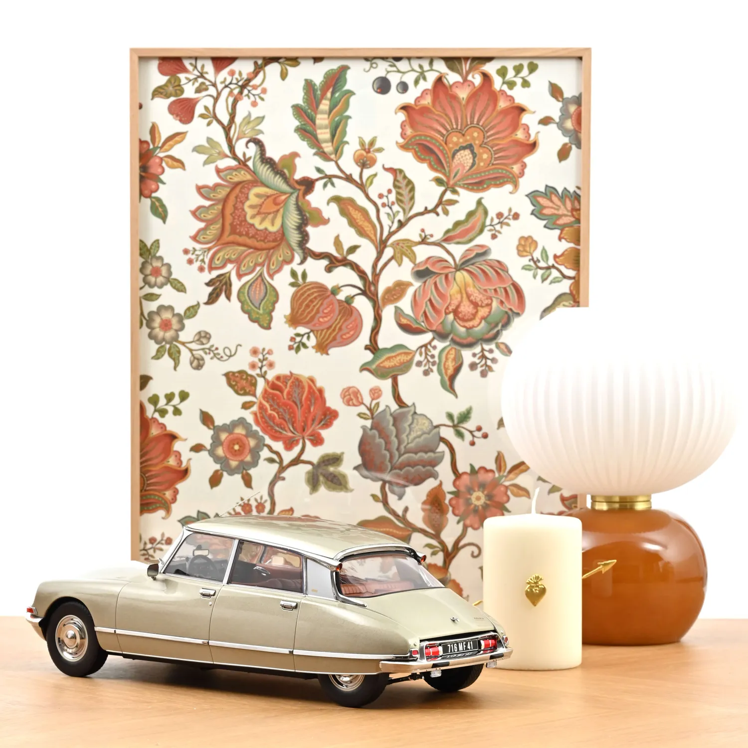 Norev Citroën DS 23 Pallas 1973 voiture miniature Beige 1/12