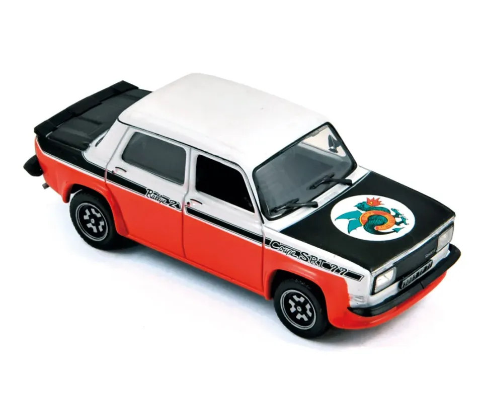 Norev Simca 1000 Rallye 2 SRT miniature 1/43 blanc rouge