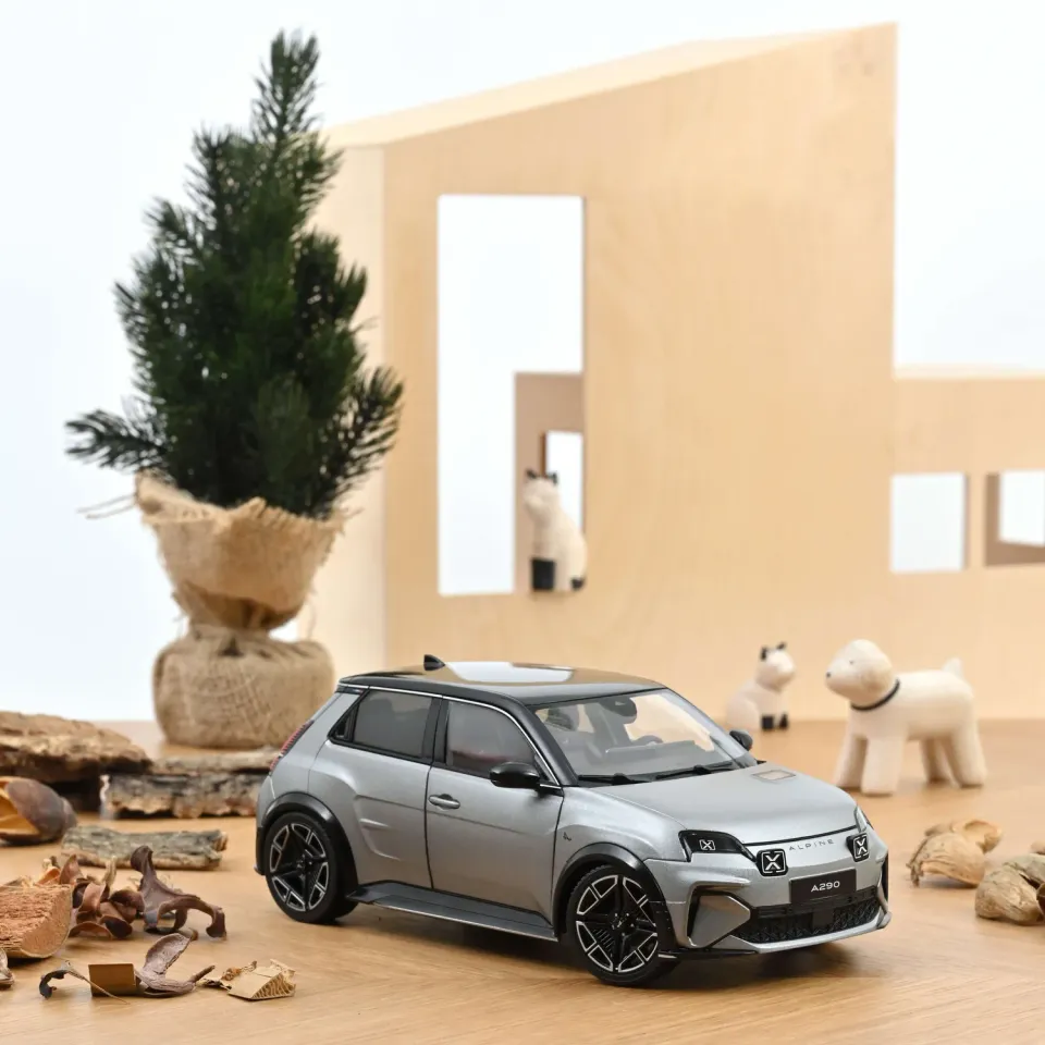 Norev Alpine A290 GT 2025 voiture miniature 1/18 gris tornade mat