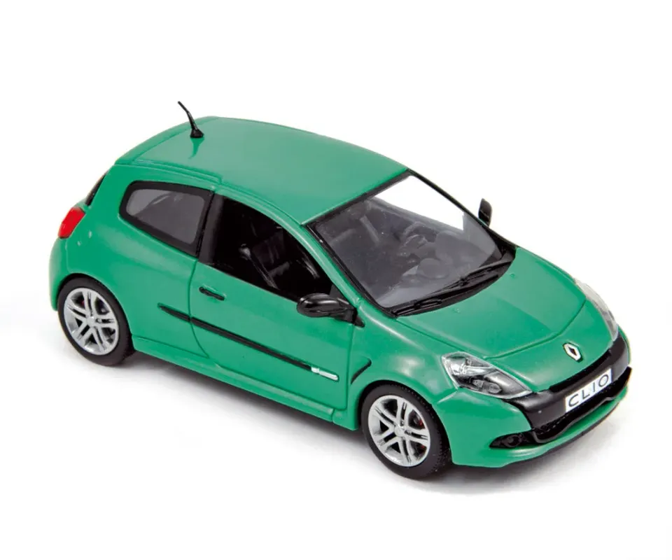 Norev Renault Clio R.S. 2009 voiture miniature 1/43 vert