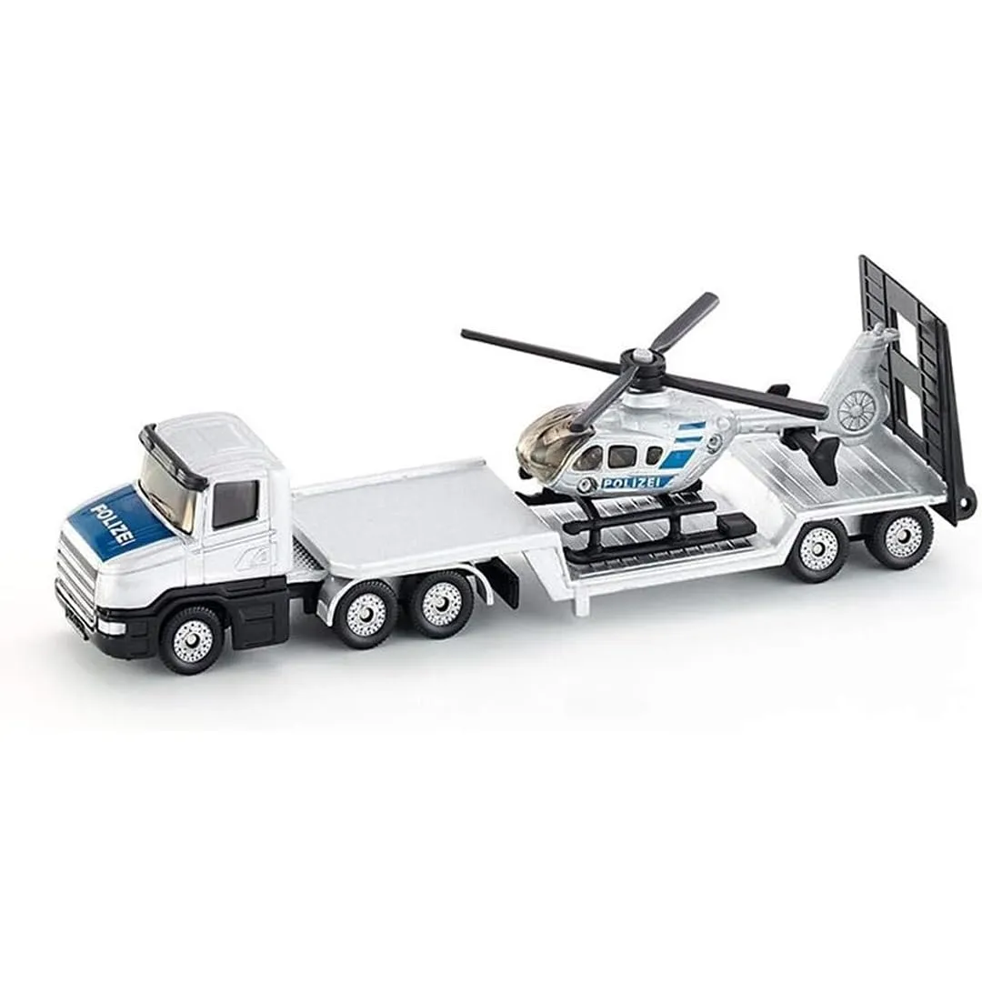 Siku 0804 fourgon police jouet métal 8,2 cm argenté