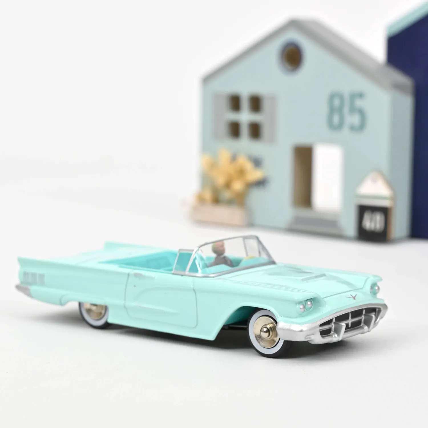 Norev Ford Thunderbird 1960 voiture miniature 1/43 aquamarine